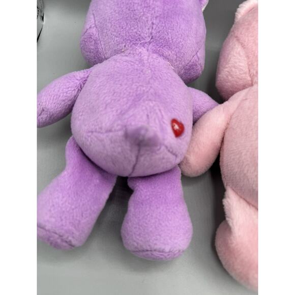 Care Bear Plush Lot of 3 Funshine, Share Love a Lot 8in. Stuffed Animals Vintage - Picture 6 of 7